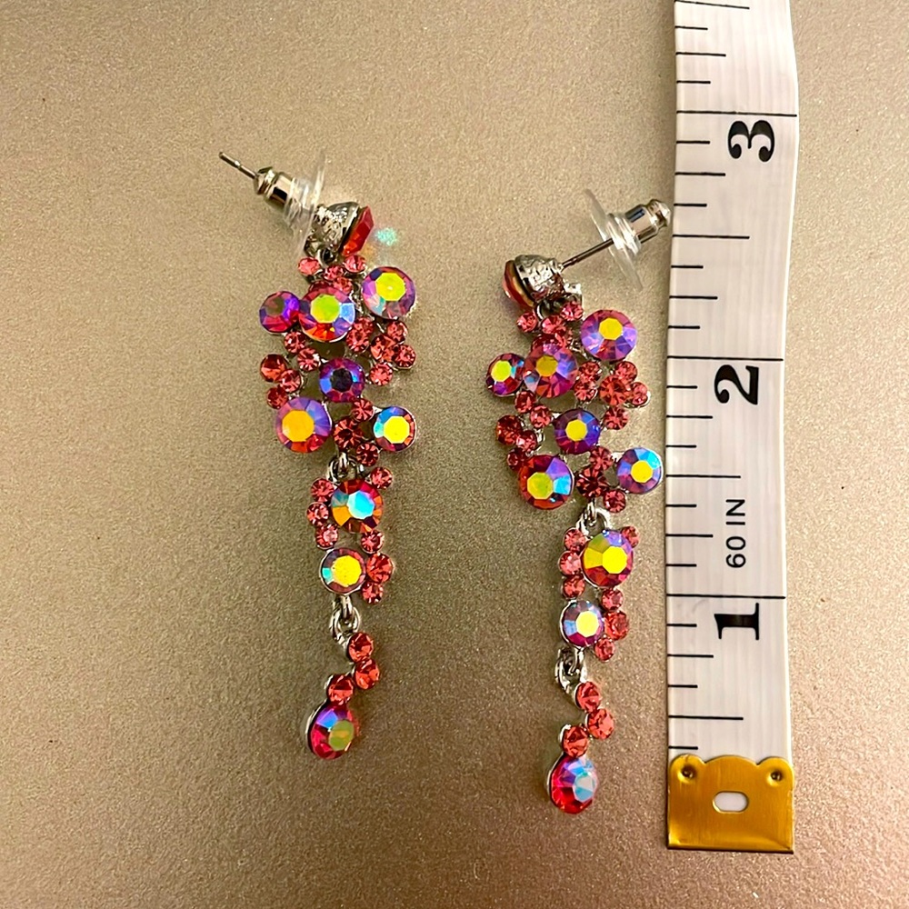 BNIB rhinestone earrings